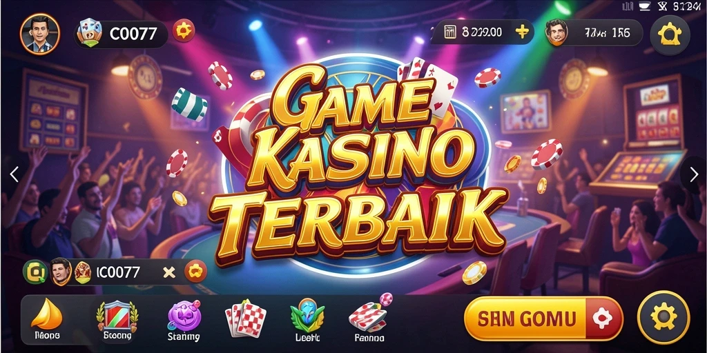 Tampilan menarik dari gameplay C0077 yang penuh aksi.