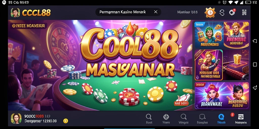 Screenshot COCOL88 menunjukkan gameplay yang menarik dan seru di Kasino.