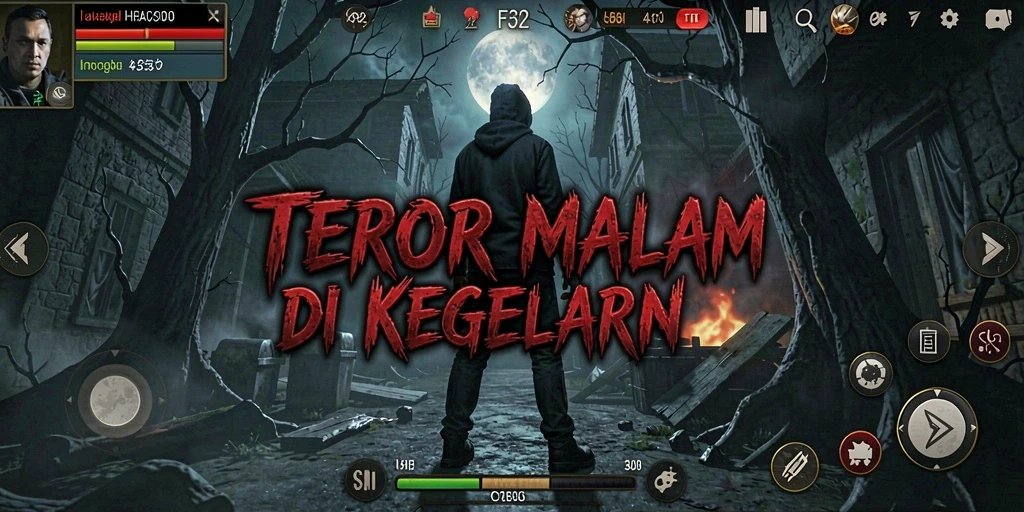 Tampilan gameplay menakutkan dari F32 yang menarik perhatian.