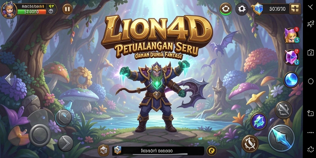 Tampilan gameplay LION4D yang penuh aksi dan petualangan.