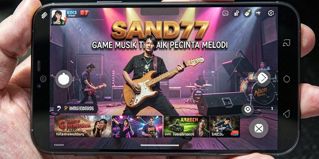 Tampilan gameplay SAND77 yang menarik dan interaktif.