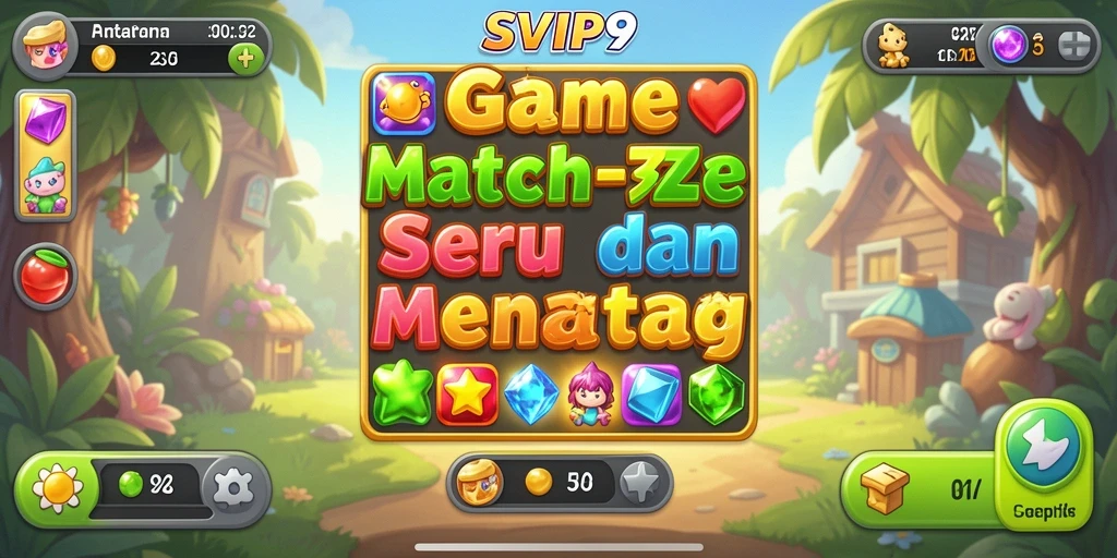 Tampilan gameplay <strong>SVIP9</strong> yang penuh warna dan dinamis.