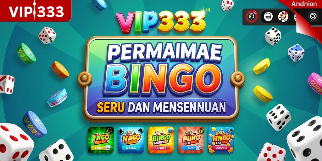 Tampilan gameplay Bingo yang seru dan menarik di VIP333.